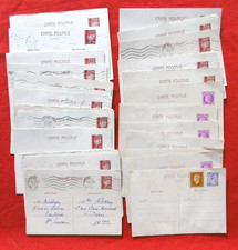 Lot de 28 Anciens Entiers