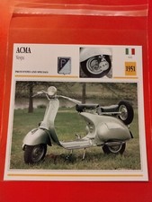 ACMA VESPA 1951 Motorcycles Atlas Ed. 1999 free shipping