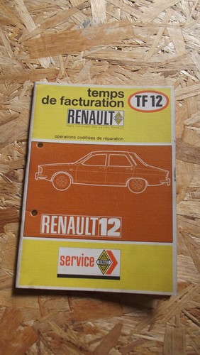 Manuel atelier renault temps - renault,