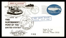 Mayfairstamps US 1971 Barrow Alaska Hovercraft Donald Blair Cover aau_16851