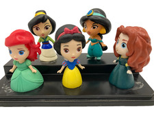 Disney Mini Princess Figures Set of 5 in Display Case Free Post