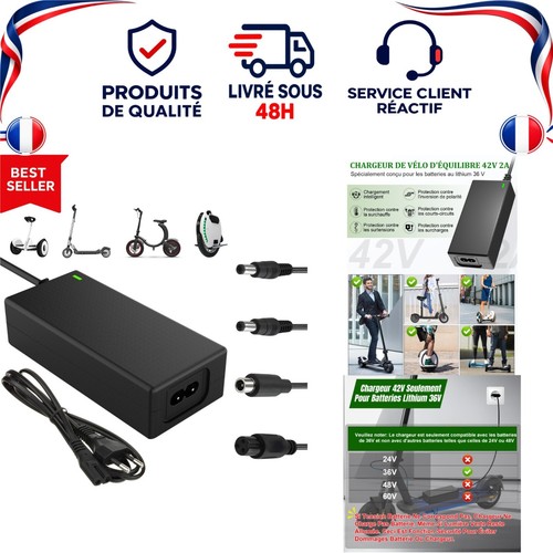 Chargeur trotinette - chargeur,