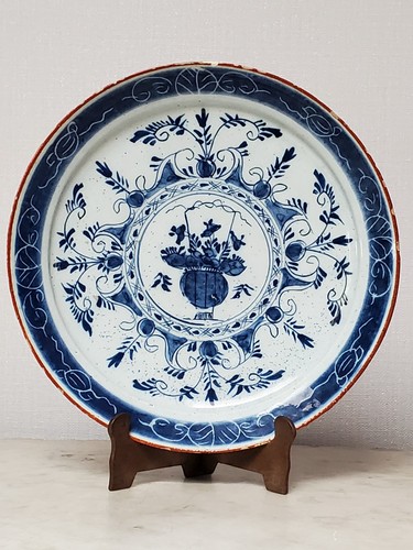 Delft assiette faïence - delft,
