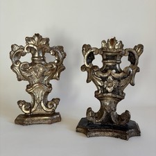 Deux Pots À Feu Bois Argenté