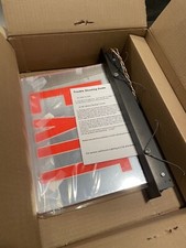 Encore LED Recessed Exit Sign - Edge Lit - Double Sided - 120/277V