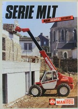 Manitou forklift brochure MLT SERIES tractor tractor tractor tractor