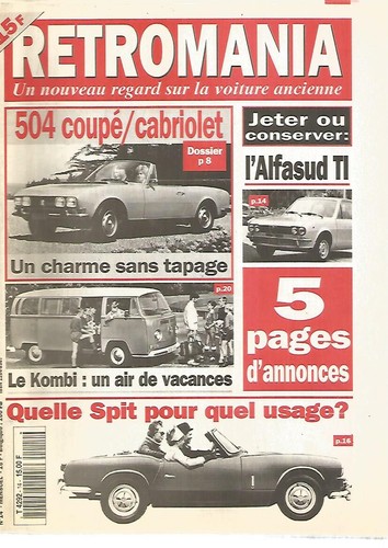 Retromania coupe cab - n°14, &