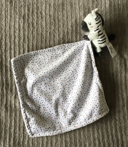 Doudou zèbre zebre blanc gris - zebre,