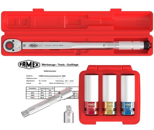 Famex 10886 clé - famex, 10886-3n