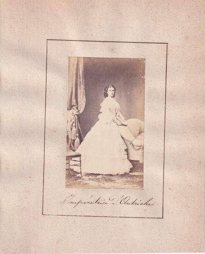 Photo cdv impératrice - photo,