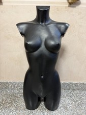 Mannequin buste femme noir