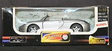 Porsche Boxster Silver Cabriolet 1:32 Diecast Speedy Power New-Ray in box