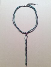 Joli collier 3 rangs