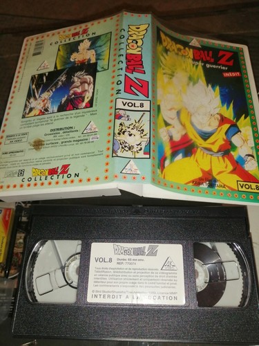 Vhs dragon ball vol - k7,