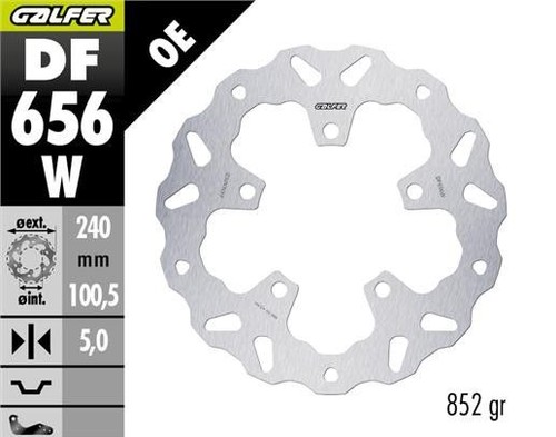 Disque frein galfer - disque, de