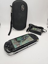 PlayStation PSP Slim Console 2004 3004 Black 4GB Full Working