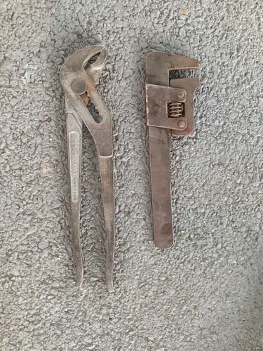 Lot ancienne pince multiprise - pince,