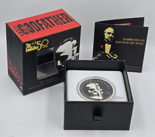 Pièce argent godfather ii - pièce,