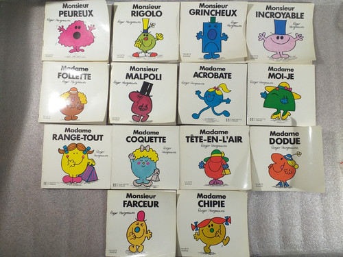 Lot livres monsieur madame - 14,
