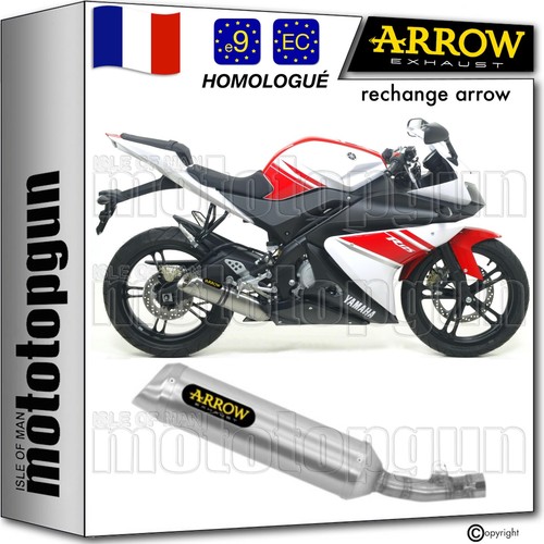 Arrow pot echappement approuve - arrow,