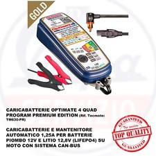 OPTIMATE 4 QUAD PROGRAM PREMIUM EDITION CHARGER (Ref. Tecmate: TM630-PR)