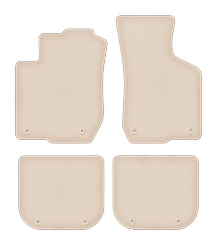 Tapis sol velours beige - sol,