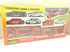 Solido 1/43 - Saviem 6-Car Transport Semi Trailer 7004