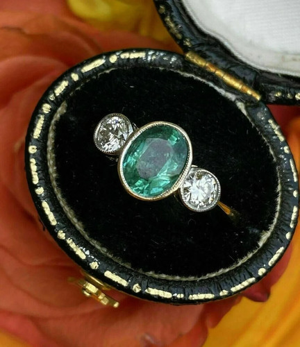 Bague fiançailles ancienne - bague, de