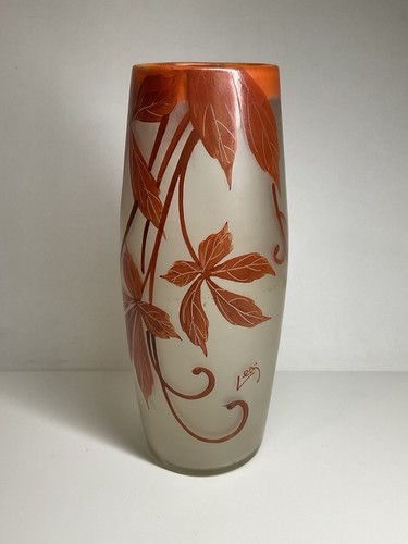 Vase verre dépoli de - verre,