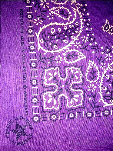 Bandana pure gold paisley - pure,