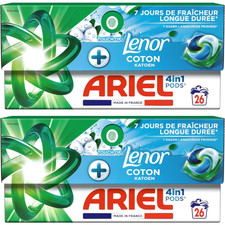 LOT DE 2X 26 ARIEL Pods 4 in 1