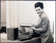 Photo de presse vintage Paris Système Audio Haute Fidélité 1966 FT 1390 - tirage