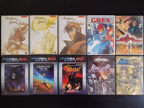 Lot dvd manga gunnm sin - manga, :