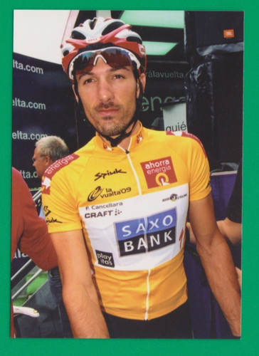Cycling card - card, fabian