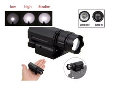Lampe tactique strobo / zoom
