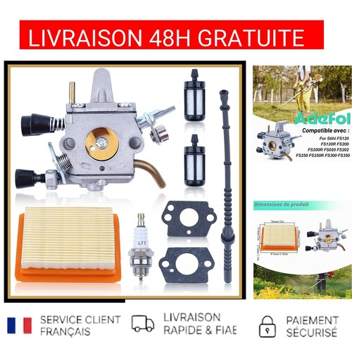 Kit carburateur stihl - carburateur, fs120