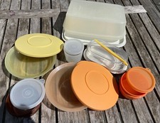 Tupperware gros lot : 5 boites, plateau fromage, beurrier, vintage