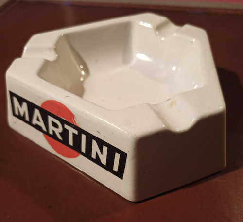 Cendrier martini sarreguemines - cendrier,