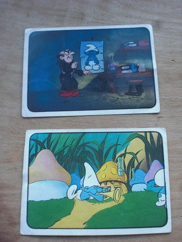 Stickers schtroumpfs 1982 - stickers,