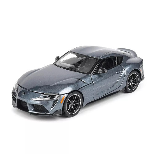 Toyota supra silver 24 - toyota,
