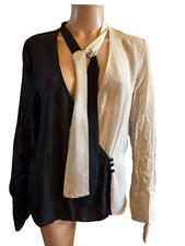 MANGO chemise cache coeur transparente taille M ou 38