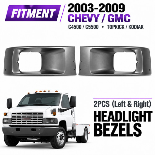 Headlight bezel for - &, rh