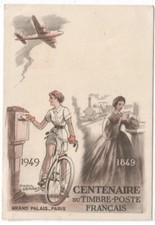 16236- 1949 Raoul Serres Centenaire du Stampbre postage French Paris