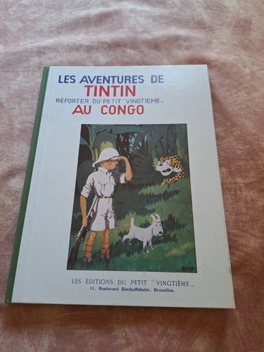Tintin fac similé - fac,