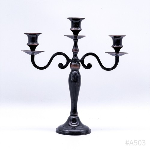 Ancien porte bougies vintage - porte-bougies, 3