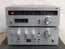 Vintage JVC JA-S11 Stereo Amplifier and JVC JT V11 AM/ FM Stereo Tuner