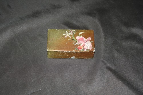 Ancienne boîte timbres - ancienne, à