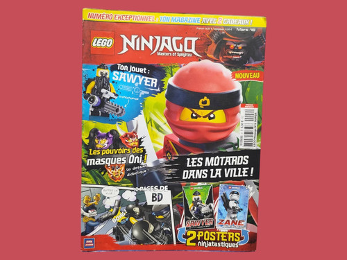 Magazine lego ninjago - lego, n°18