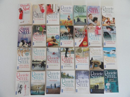 Lot livres danielle - de, 28