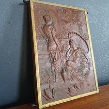 Ancien MIROIR tryptique